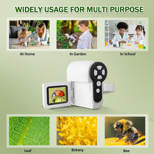 Microscopio Para Niños, Microscopio Infantil De Bolsillo ...