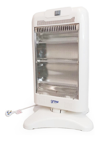 Imagen 6 de 6 de Calefactor Electrico 1200w Infrarroja 2 Niveles Bajo Consumo
