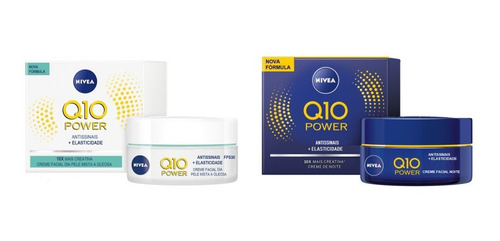 Creme Nivea Q10 Pele Mista E Oleosa + Antissinais Noturno 