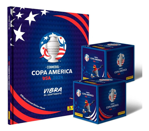 Copa America 2024 - Album Tapa Dura + 100 Sobres