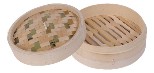 Vaporizador De Bambú For Comida Asiática, Vaporizador De