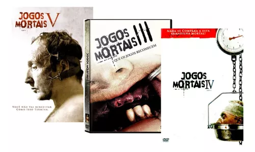 Dvd Jogos Mortais 4  Parcelamento sem juros