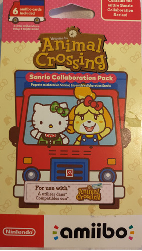 Animal Crossing Sanrio Collaboration Pack Amiibo