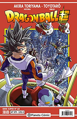 dragon ball serie roja nº 279 -manga shonen-, de Akira Toriyama. Editorial Planeta Cómic, tapa blanda en español, 2021