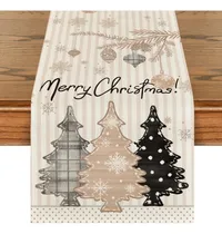 Comprar Artoid Mode Camino Mesa Diseño Raya Pino Arbol Navidad Para