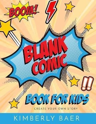 Libro Kids Comic Book Use These Blank Comic Sketchbook Pa...