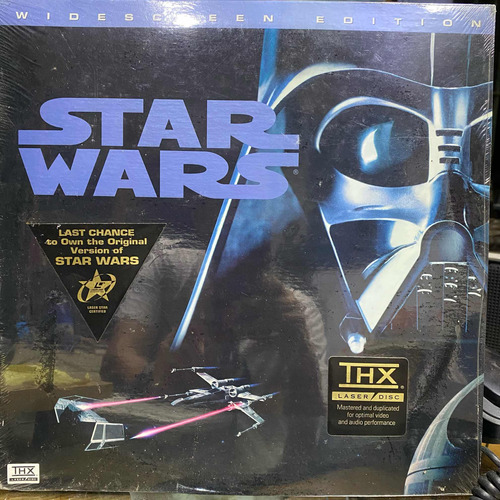 Star Wars 1 Laser Disc Nuevo Sellado De Colección