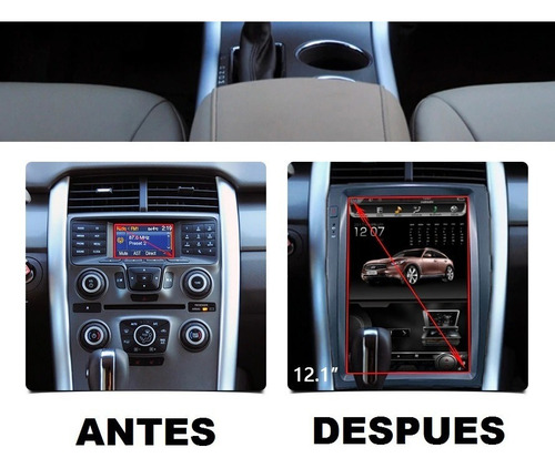Ford Edge 2011-2014 Tesla Android Gps Touch Wifi Mirror Link