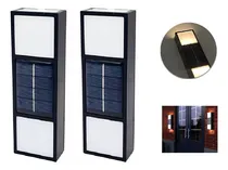Comprar X2 Aplique Exterior Led Apliques Exterior Solar Doble Led Luces Especiales Para Pared Luces Aplique De Pared Exterior E Interior Luz Solas Tipo Aplique Para Pared Marinshop Doble Luz Led Solar Aplique
