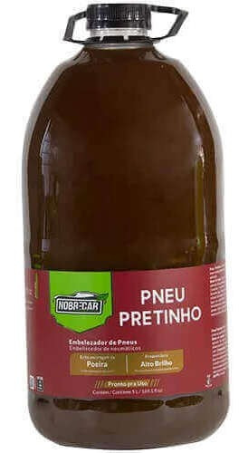 Pneu Pretinho - Embelezador De Pneus 5l Nobrecar