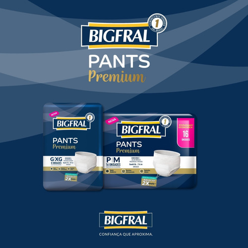 Kit Roupa Íntima Descartável Bigfral P/m 64 Unidades