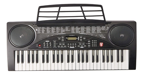 Imagen 2 de 2 de Teclado musical Kaiser MTC-5480 54 teclas negro 110V