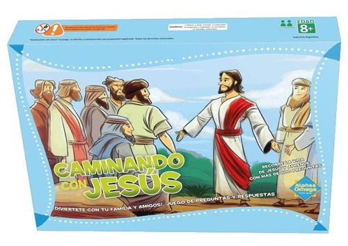 Imagen 1 de 3 de Juego Bíblico A&o · Caminando Con Jesús