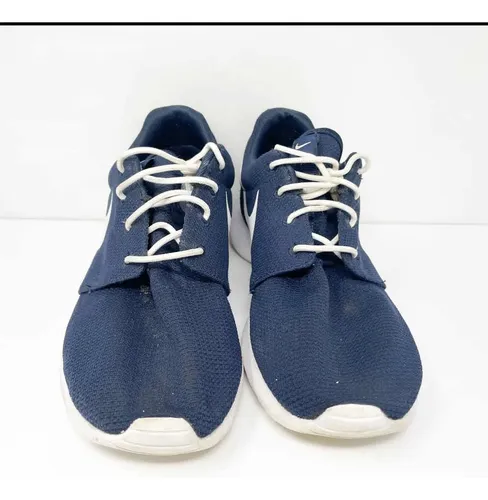 Nike roshe navy blue discount