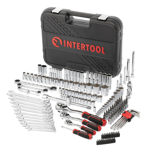 Intertool Kit De Herramientas Y Juego De Zocalos De Mecanico