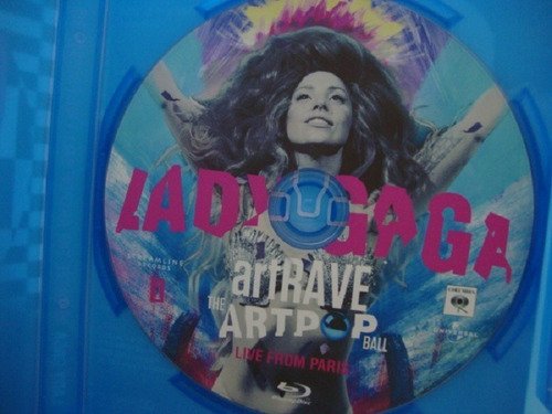 Bluray Lady Gaga The Artpop Ball Artrave Live From Paris