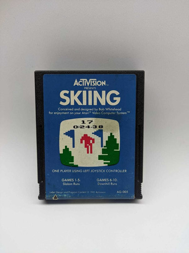 Skiing Activision Original Atari 2600