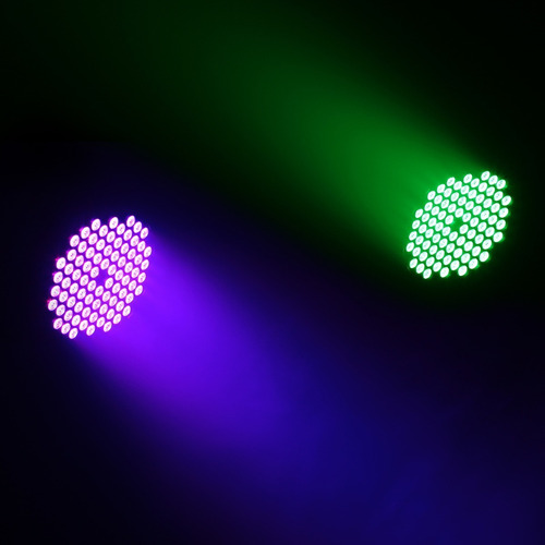 Imagen 5 de 5 de Cañon Led Par 80 Led X 3w Full Color Rgb - Steelpro