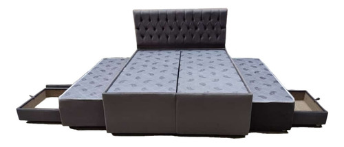 Muebles Gamma Base Cama Y Cabecero 140x190 