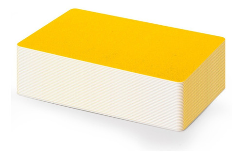 Imagen 1 de 6 de Tarjetas Pvc Doradas 86x54mm Sin Impresión Zebra Pack 50u