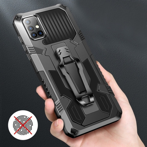 Imagem 6 de 7 de Capa Case Capinha Antiqueda Com Clip Suporte Galaxy S20 6,2