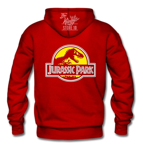 Poleron Cierre, Peliculas, Jurassic Park, Dinosaurios, Parque Jurasico, Rex / Kingstore10