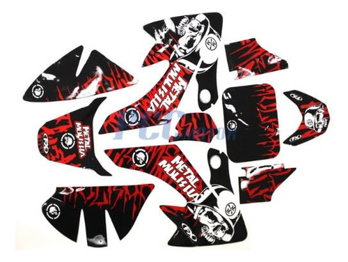 Graphics Decals Stickers Kit For Crf50 Pit Bike De59