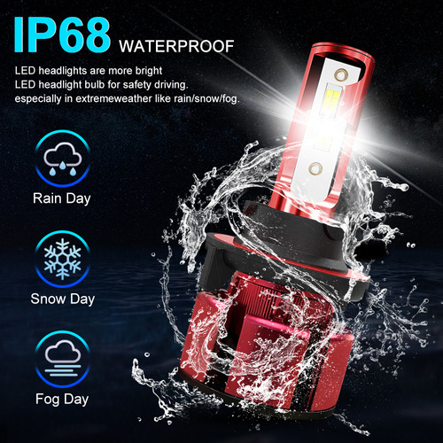 Para Faros Delanteros Led Polaris Trail Blazer 330, Color Bl