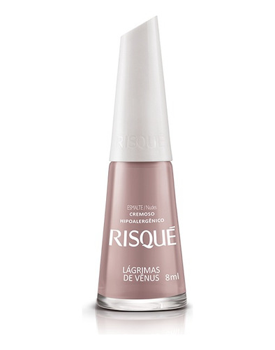 Esmalte De Uñas Risqué Color Lágrimas De Vênus Cremoso 8ml