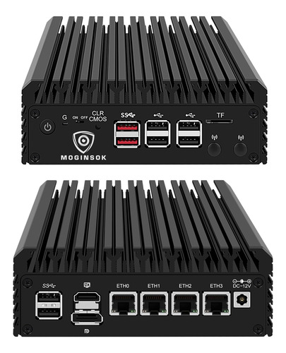 Firewall Mini Pc 2.5gbe, N100 Hasta 3.4ghz, 8gb Ram