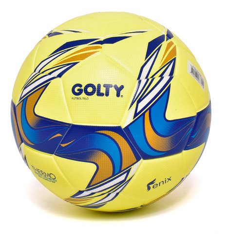 Balón De Fútbol Competencia Golty Fénix No.5 Verde Lima