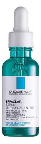 Sérum Ultra Concentrado La Roche-Posay Effaclar noite  para pele grasa de 30mL/30g 30+ anos