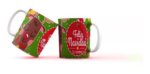 Mugs,taza,pocillo Navideños Regalo Navidad Personalizado