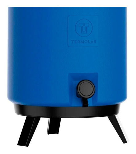 Imagem 3 de 5 de Garrafão Botijão Térmico 12 L Maxitermo Termolar Azul