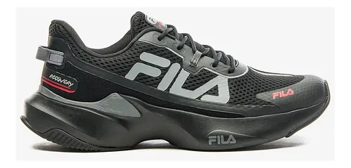 Tênis Casual Fila Recovery 11j728x 879 Preto