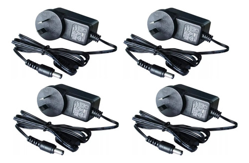 Pack X 4 Fuentes 12v 1a Apta Camara Tira De Led