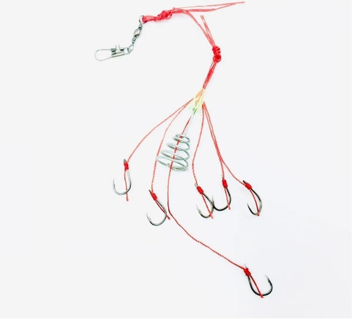 Kit 10 Chuveirinho De Anzol Pesca Tilápia Pacu Curimba Carpa