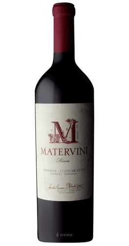 Vino Matervini Finca Malbec Solo 1500 Botellas