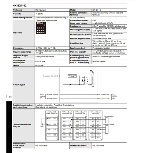 Módulo Expansão Nx-id5442 Digital Input