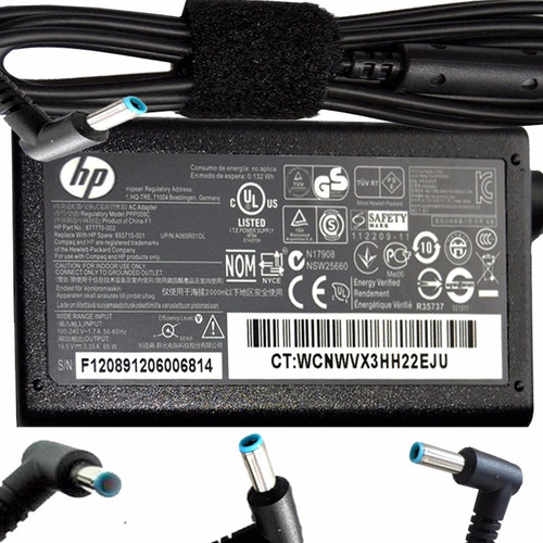 Cargador Laptop Hp 250 I3-3110m 15.6 4gb/500 19.5v 3.33a 3d