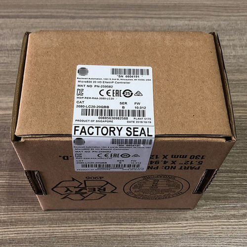 2080-lc20-20qbb Micro820 20 I/o Enet/ip Controller Allen Bbs
