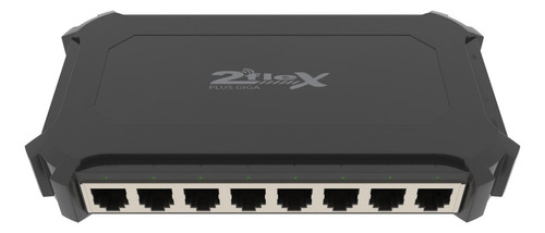 20x Switch 8 Portas Giga Poe Reverso Plus 2f-n8gprplus 2flex