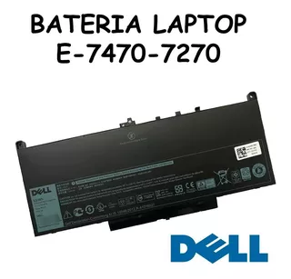 Bateria Laptop Dell Modelos J60j5, E7470, E7270, 7470.