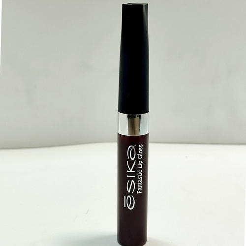Imagen 2 de 2 de Labial Liquido Brillo Fantástico Esika Color Vino 6ml