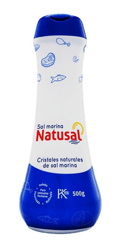 Sal Marina Natusal 3 Unid Salero X 500gr