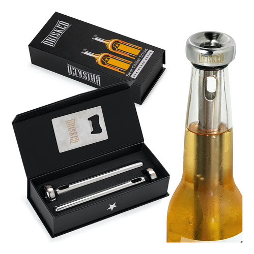 Palos Enfriadores De Cerveza Brisked | Acero Inoxidable | 2