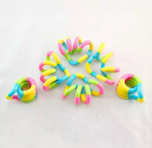 Fidget Toy Tangle Sensorial Peças Desmontáveis Descompressão