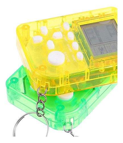 Llavero De Juego, Consola De Juegos Portátil De 4 Piezas Con