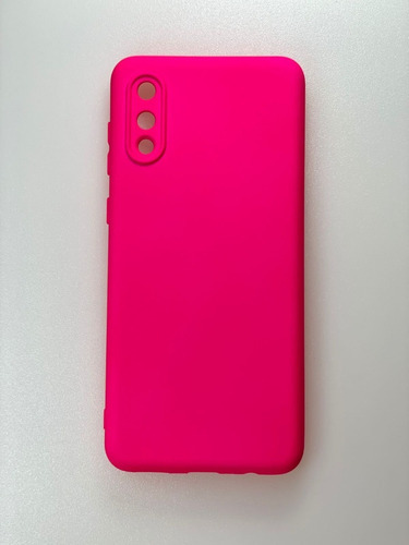 Case Capinha Case Ccs Aveludada Para Samsung Galaxy Cor Pink Galaxy A02
