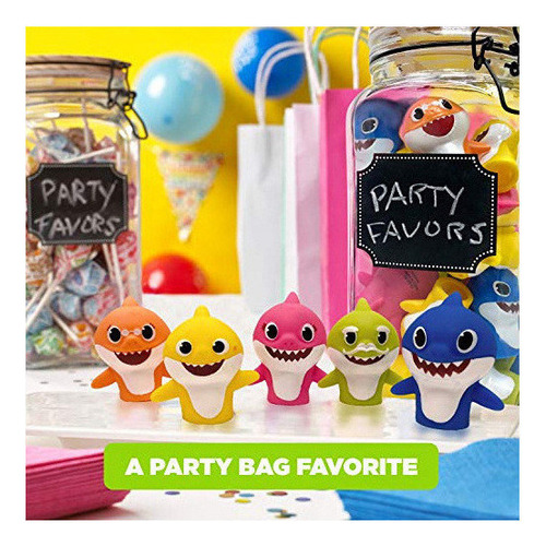Juego De Muñecos Con Dedos Baby Shark, 5 Piezas